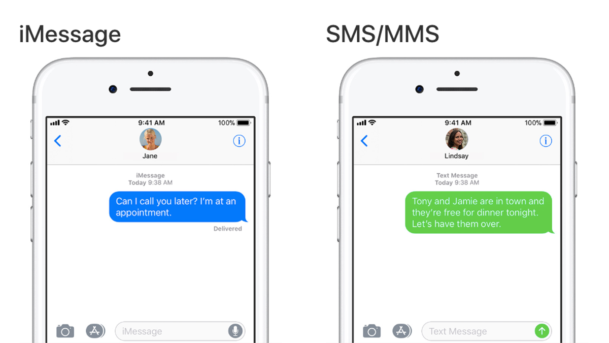 Cómo distinguir un iMessage de un mensaje de texto: iMessage vs SMS