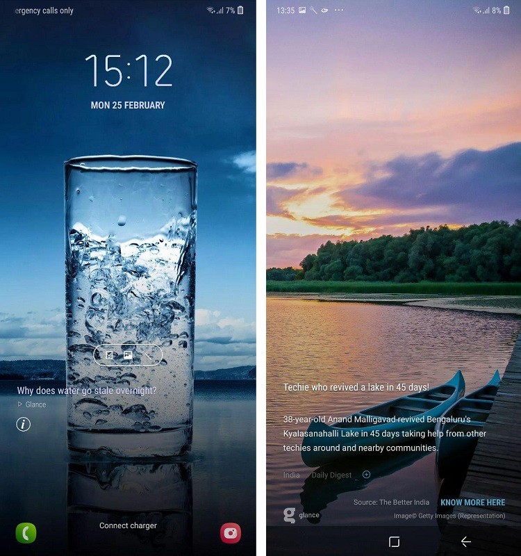 Glance-App-en-Samsung-Galaxy-M20 