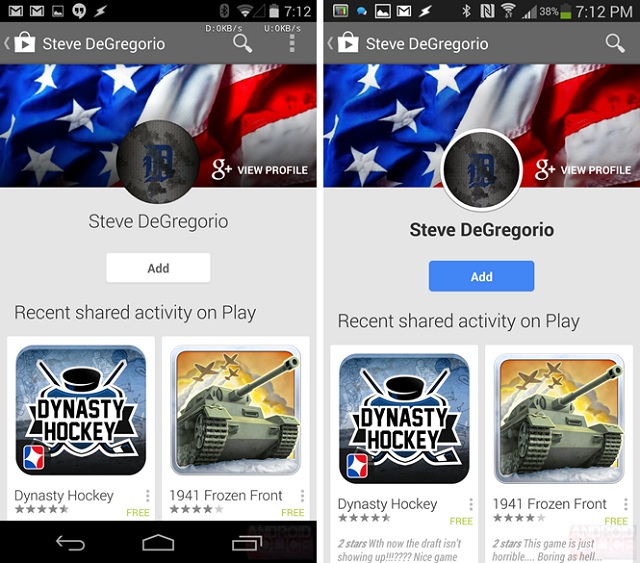 Actualización de Google Play Store 22 