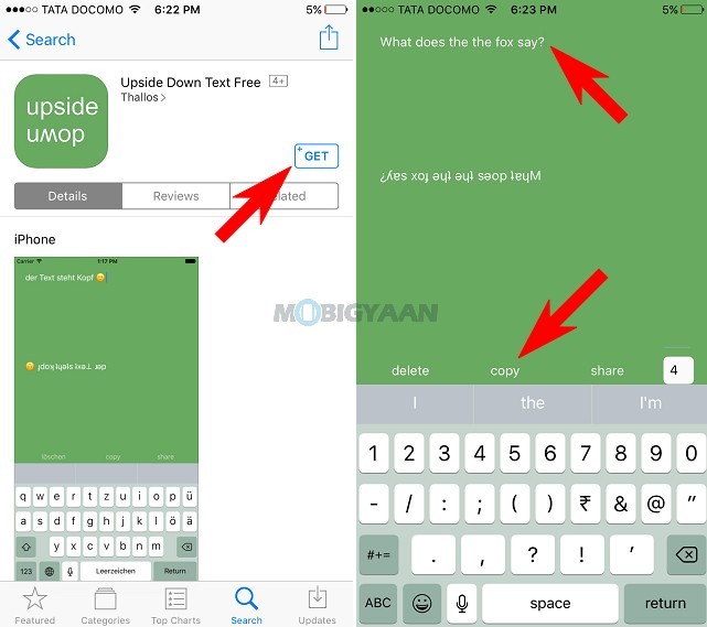Guía-de-cómo-escribir-mensajes-de-texto-de-texto-al revés-iPhone-Guía-1 