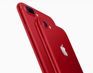 Apple lanza (Producto) la variante de iPhone 7 de color rojo