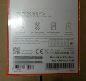 Especificaciones de Xiaomi Redmi Note 6 Pro reveladas por imágenes filtradas, cuenta con cámaras cuádruples