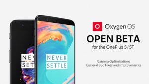 Actualización 18 y 16 de OxygenOS Open Beta lanzada para OnePlus 5 y 5T con optimizaciones de cámara