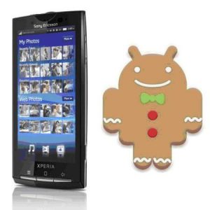 Android 2.3 Gingerbread llega a Xperia X10, pero no para todos