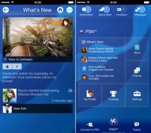 Aplicaciones complementarias de Sony PlayStation actualizadas para Android e iOS