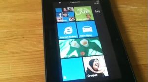 BlackBerry PlayBook con sistema operativo Windows Phone 7 [Video]