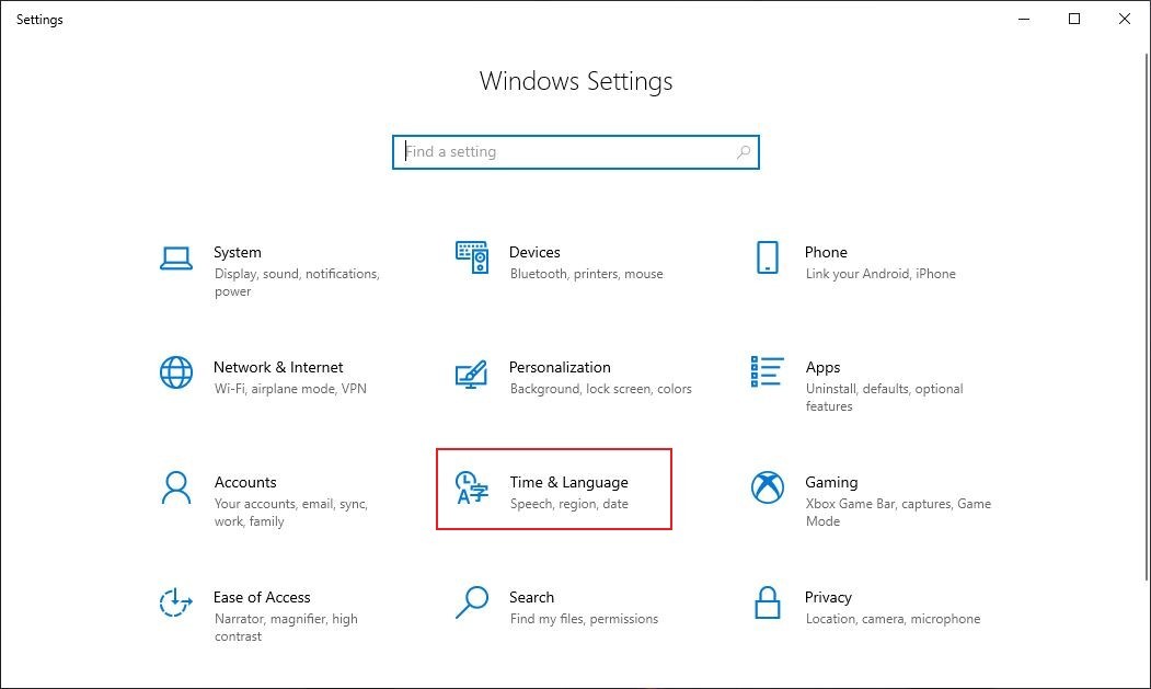 Windows-10-Cambio de idioma-1 