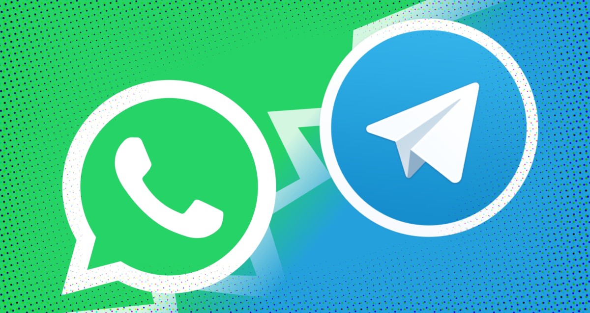 WhatsApp-Telegram 