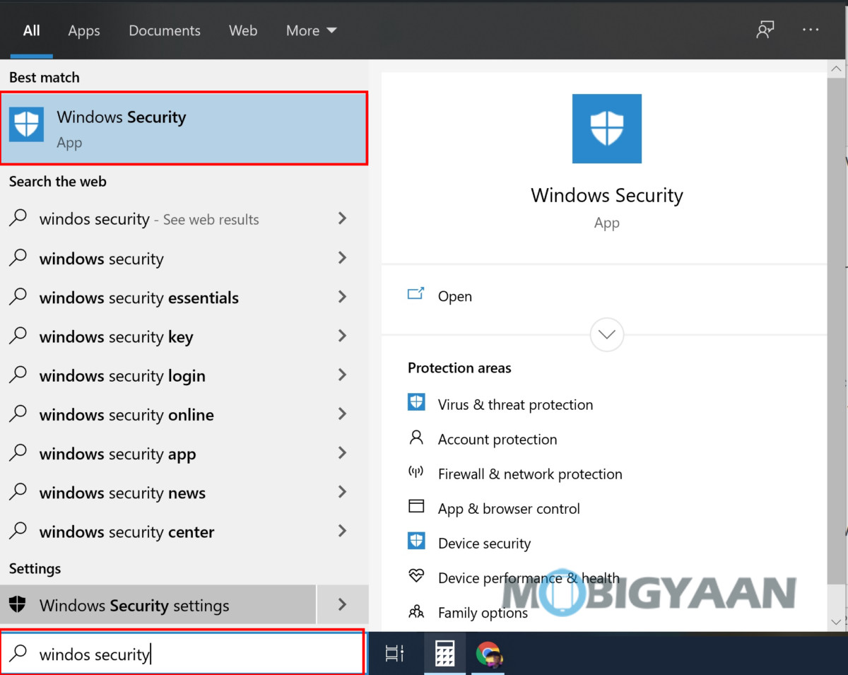 Seguridad de Windows 1 