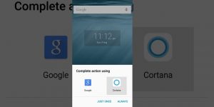 Cortana de Microsoft podría reemplazar a Google Now en los teléfonos inteligentes Android