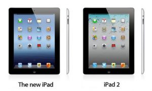 El nuevo iPad vs.  Ipad 2