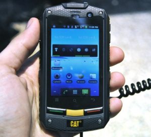 El teléfono inteligente Android resistente CAT B10 anunciado por Caterpillar