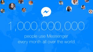 Facebook Messenger ahora tiene mil millones de usuarios activos mensuales