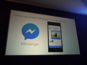 Facebook Messenger para Windows Phone próximamente