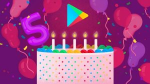 Google Play cumple 5 años, comparte listas de las mejores aplicaciones, juegos y más
