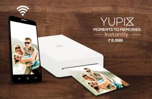Impresora fotográfica móvil YU YUPIX con conectividad WiFi y NFC lanzada para Rs.  6999