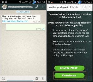 Invitaciones de llamadas de voz falsas de WhatsApp con malware en circulación