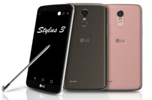 LG Stylus 3 con lápiz con punta de fibra y escáner de huellas dactilares anunciado