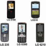 LG agrega seis nuevos móviles CDMA a su kitty