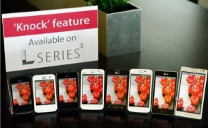LG trae la función 'Knock On' a sus teléfonos inteligentes L Series II