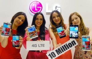 LG vende 10 millones de teléfonos inteligentes LTE