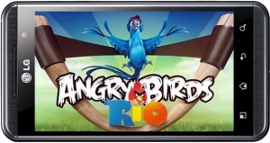 LG venderá todos los nuevos teléfonos inteligentes Optimus con Angry Birds Rio preinstalado