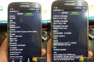 La variante china, GT-I9502, da un primer vistazo al Samsung Galaxy S IV