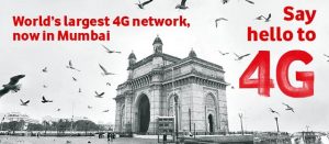 Lanzamiento de los servicios Vodafone 4G LTE en Mumbai