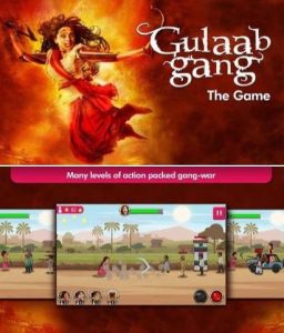 Lanzamiento del juego 'Gulaab Gang' en el 9Game de UC Browser