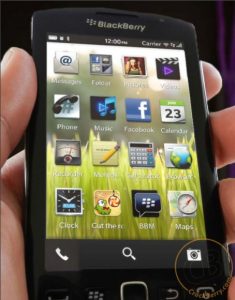Las capturas de pantalla del sistema operativo BlackBerry 10 están a la vista