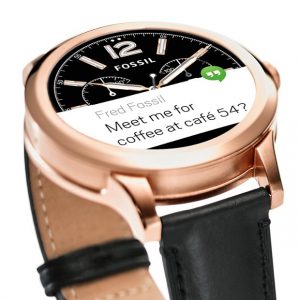 Los relojes inteligentes Fossil recibirán la actualización de Android Wear 2.0 este mes