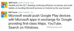 Microsoft puede deshacerse de Windows Phone y usar Android para sus teléfonos