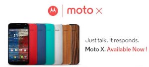 Moto X ahora disponible en Flipkart para Rs.  23,999
