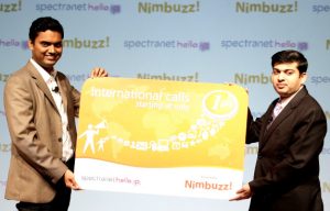 Nimbuzz se une a Spectranet para ofrecer llamadas internacionales a 1p / seg