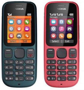 Nokia lanza nuevos teléfonos de bajo presupuesto, 100 y 101