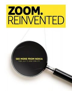 Nokia reinventará el zoom en el evento del 11 de julio
