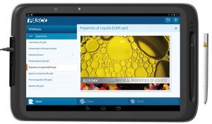 Presentación de la tableta Intel Education con herramientas para aulas de e-Learning