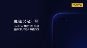 Realme X50 confirmado como el primer teléfono inteligente 5G de la compañía