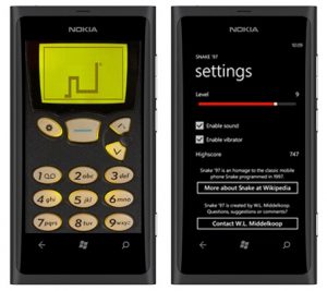 Retroceda en el tiempo con Snakes '97 en sus dispositivos Nokia Lumia