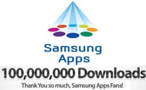Samsung Apps alcanza los 100 millones de descargas