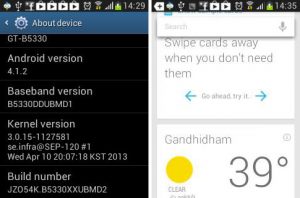 Samsung Galaxy Chat recibe la actualización de Jelly Bean en India