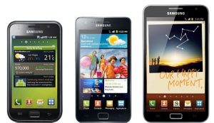 Samsung Galaxy S & S II supera la marca de 50 millones de ventas, 7 millones de Galaxy Note vendidos