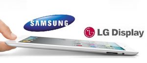 Samsung supera a LG Display para suministrar más paneles de iPad en enero