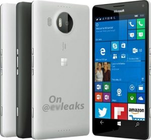 Se filtraron renders de prensa de Microsoft Lumia 950 XL