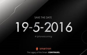Smartron lanzará t.phone en India el 19 de mayo