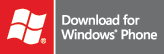 Icono de descarga de Windows Phone 