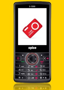 Spice Mobile presenta el teléfono con cámara S1200 de 12 megapíxeles