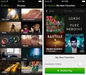 Spotify revela planes para el servicio gratuito de transmisión de música para móviles