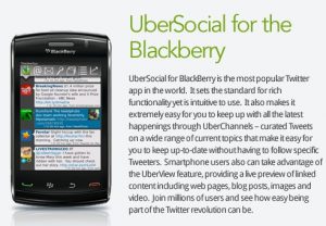 UberSocial para BlackBerry actualizado a v1.3