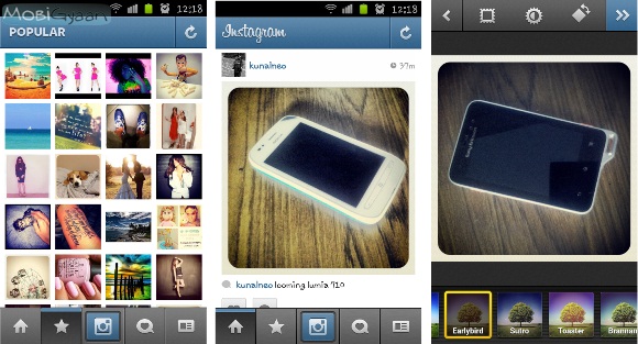 pantallas de instagram 